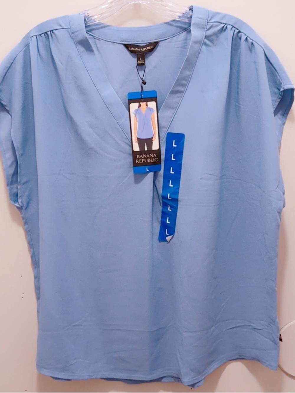 Banana Republic Light Blue size:L